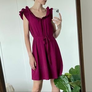 GAP summer dress - gorgeous burgundy color
